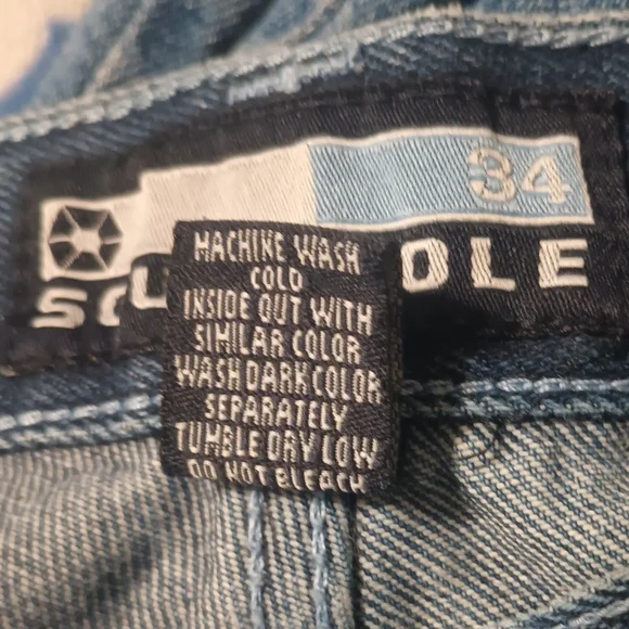 South Pole Blue Relaxed Jeans - Picture 8 of 8